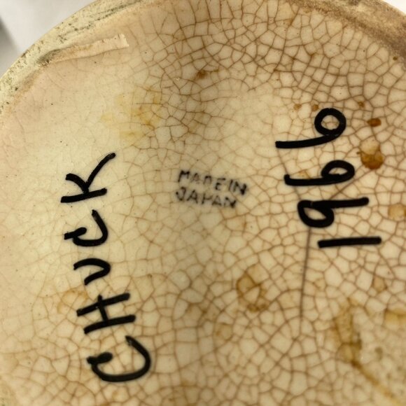 Vintage German Style Hand Painted Beer Stein Mug Signed 1966 u - Picture 7 of 8